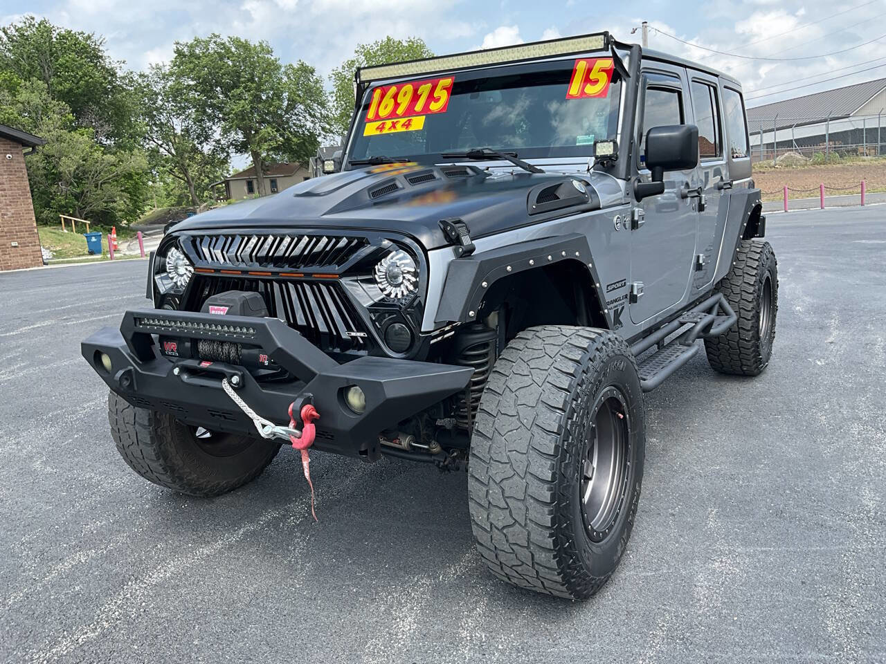 Used 2015 Jeep Wrangler Unlimited Sport w/ Quick Order Package 24S AWD/4WD image 9