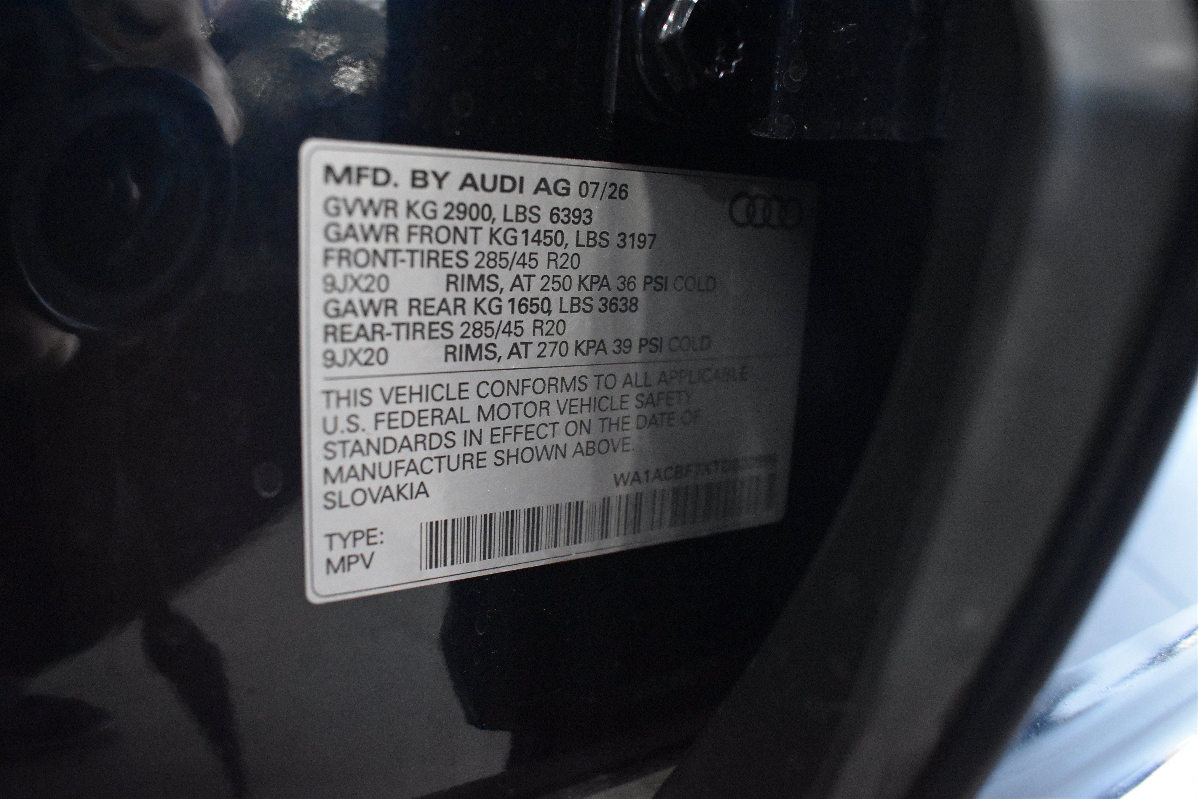 New 2026 Audi Q7 2.0T Premium AWD/4WD image 30