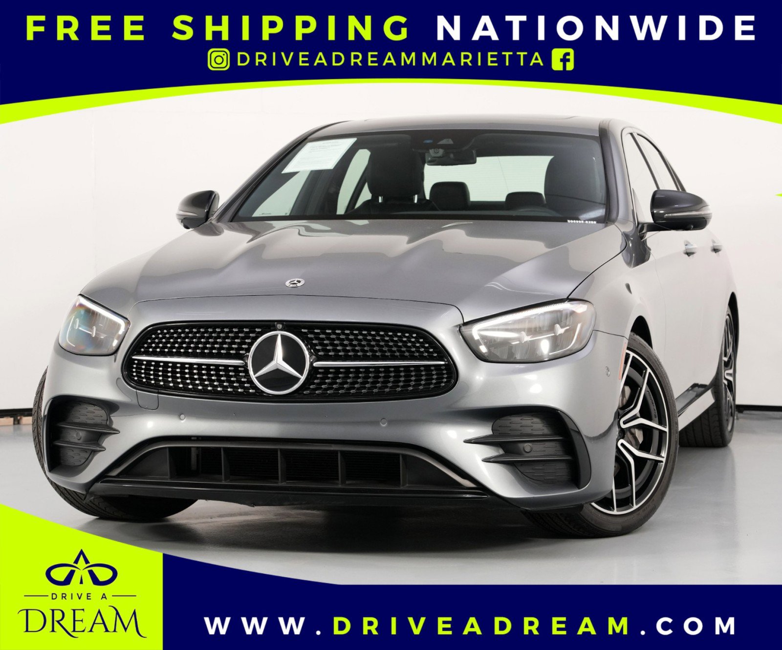 Used 2022 Mercedes-Benz E 350 Sedan w/ AMG Line Exterior