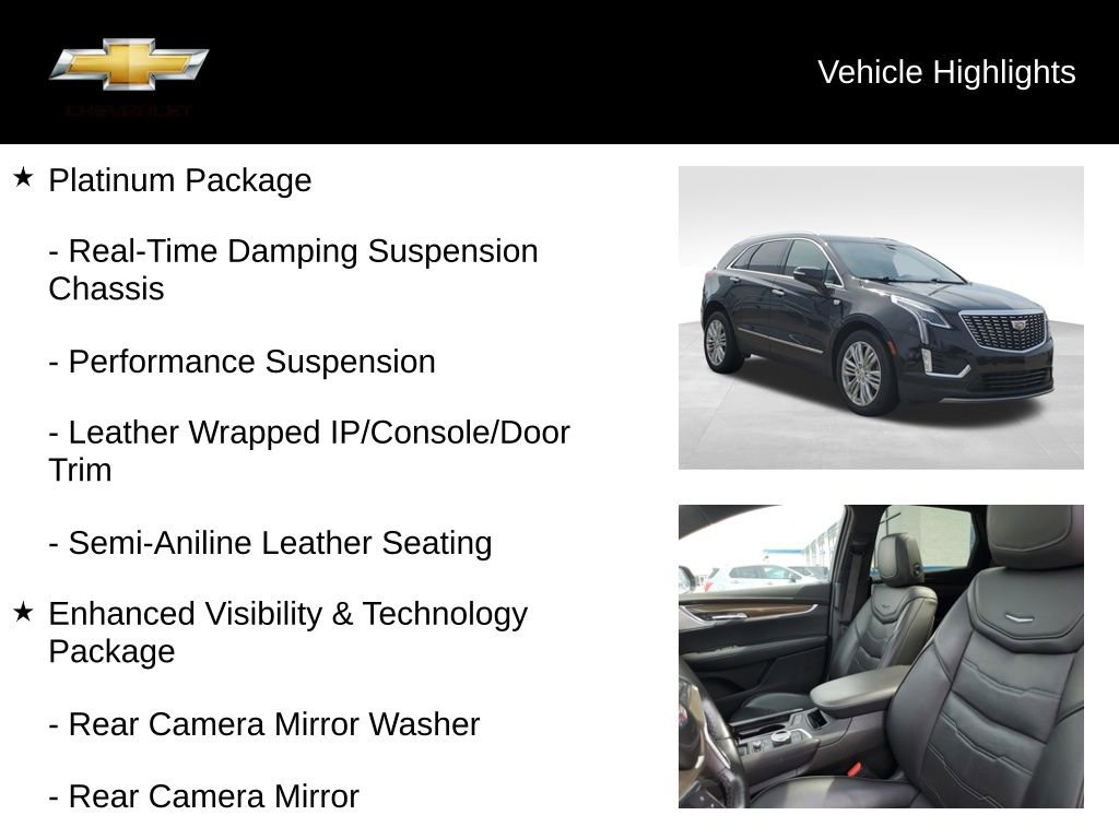 Used 2020 Cadillac XT5 Premium Luxury w/ Platinum Package AWD/4WD image 20