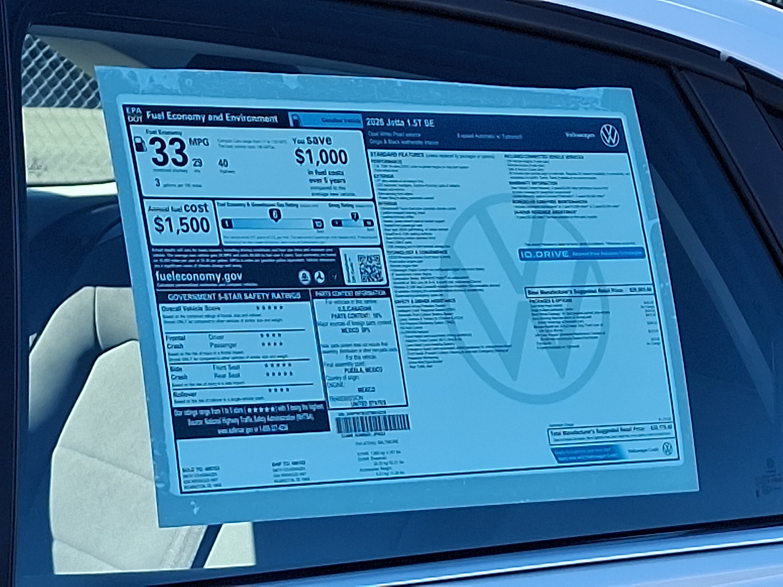 New 2026 Volkswagen Jetta SE FWD image 19