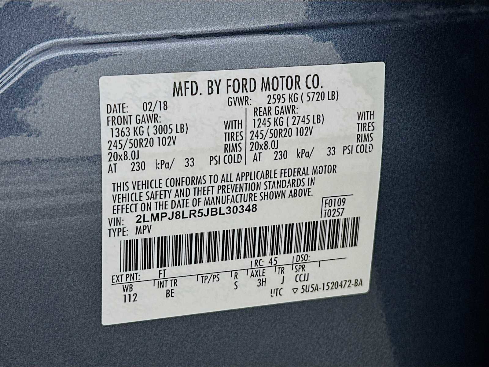 Used 2018 Lincoln MKX Reserve w/ Lincoln MKX Climate Package AWD/4WD image 31