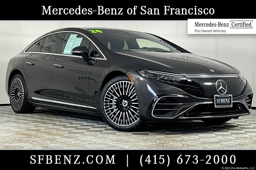 Certified 2024 Mercedes-Benz EQS 580 4MATIC Sedan