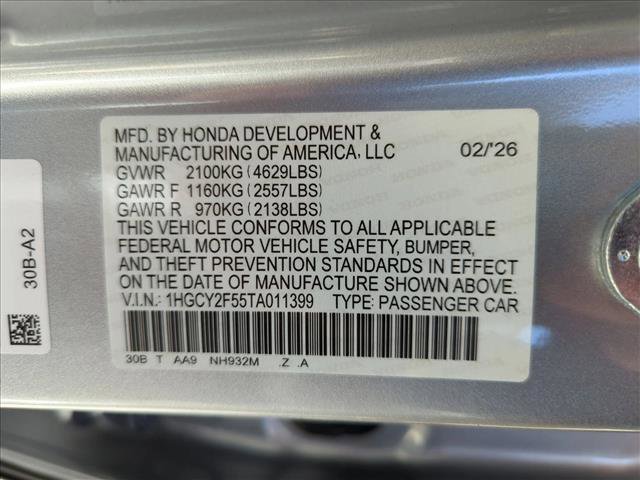 New 2026 Honda Accord Sport image 17