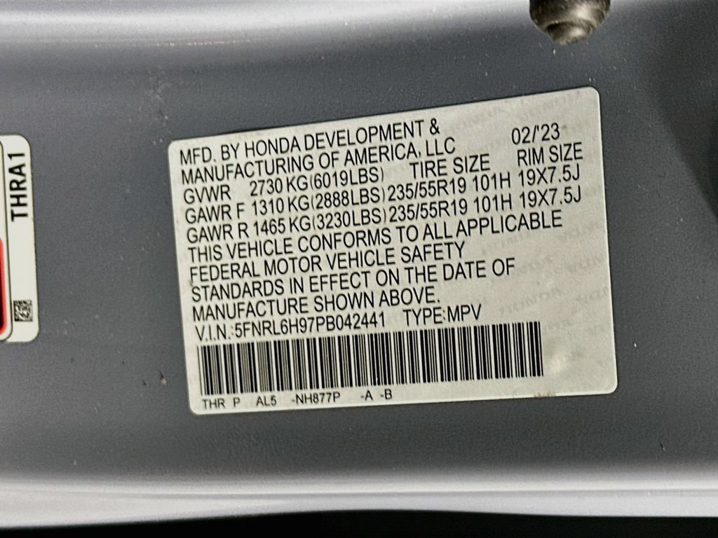 Used 2023 Honda Odyssey Elite image 35