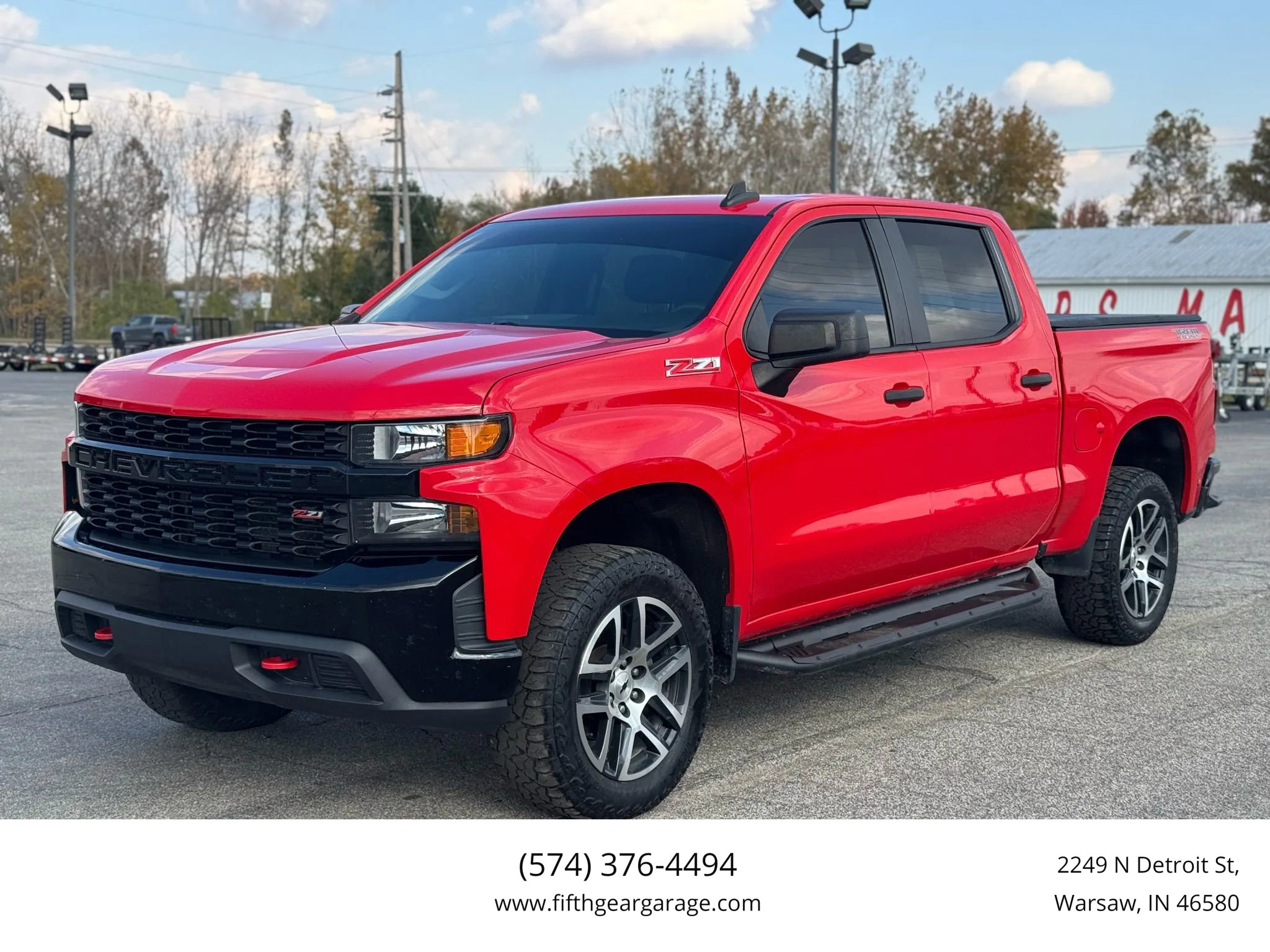 Used 2020 Chevrolet Silverado 1500 Custom Trail Boss w/ Custom Convenience Package image 1