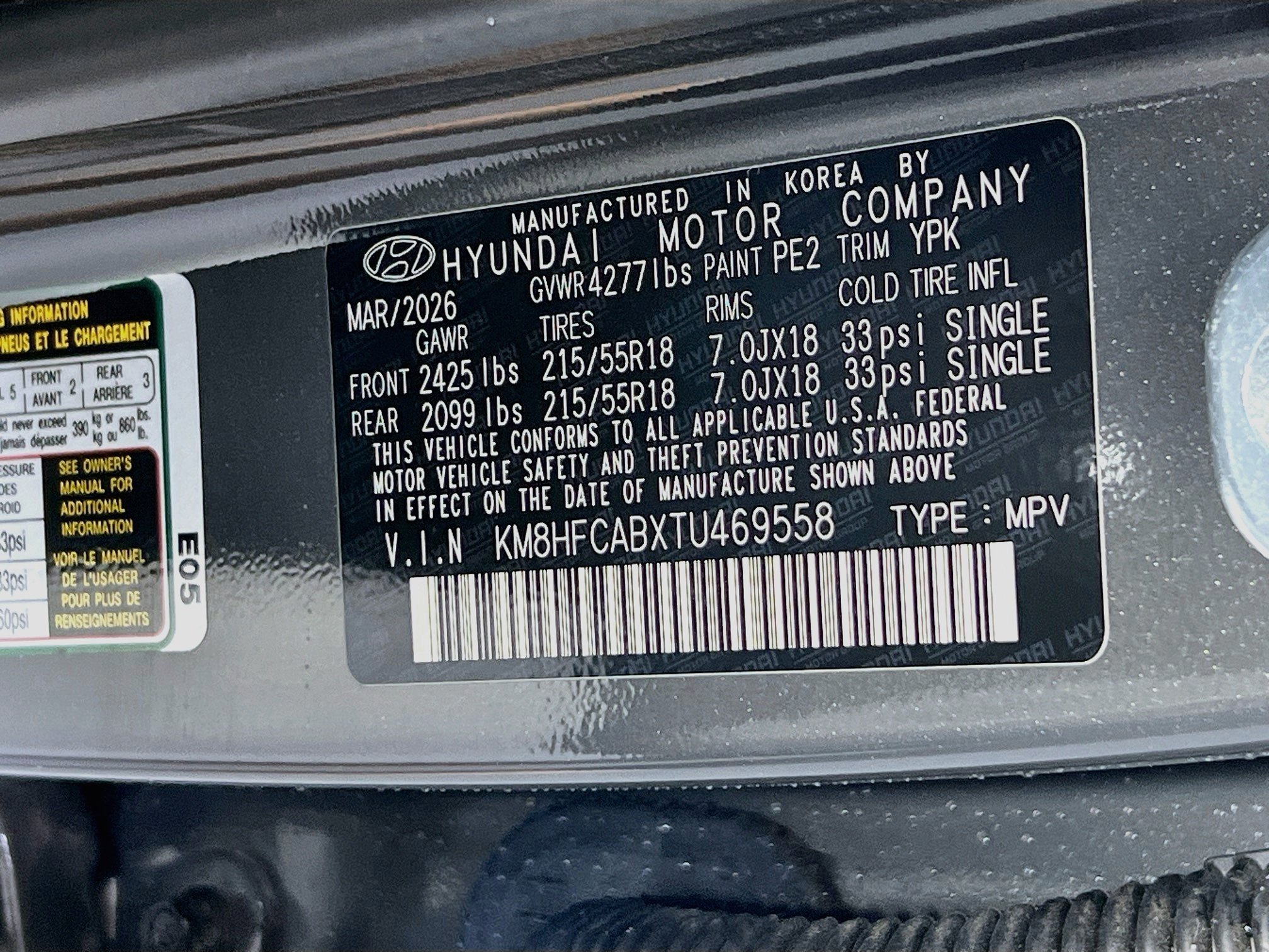 Used 2026 Hyundai Kona SEL Sport AWD/4WD image 30