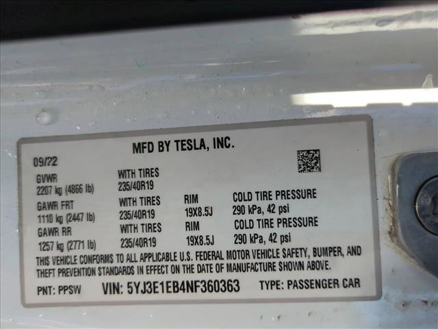 Used 2022 Tesla Model 3 Long Range image 14