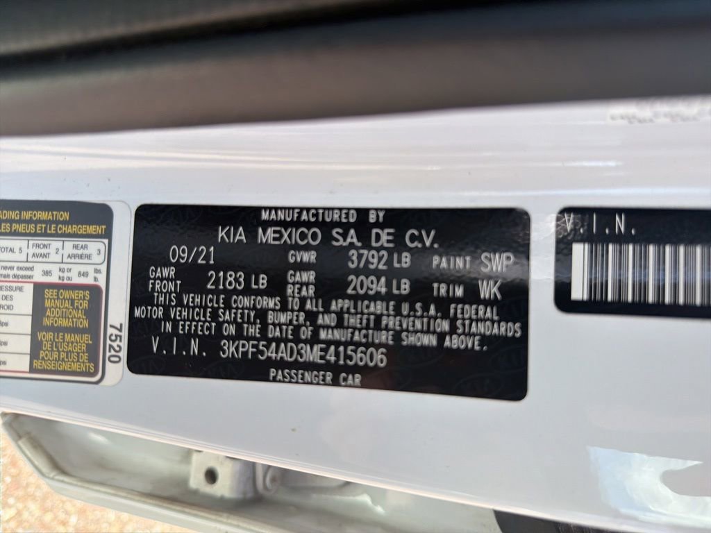 Used 2021 Kia Forte EX image 14