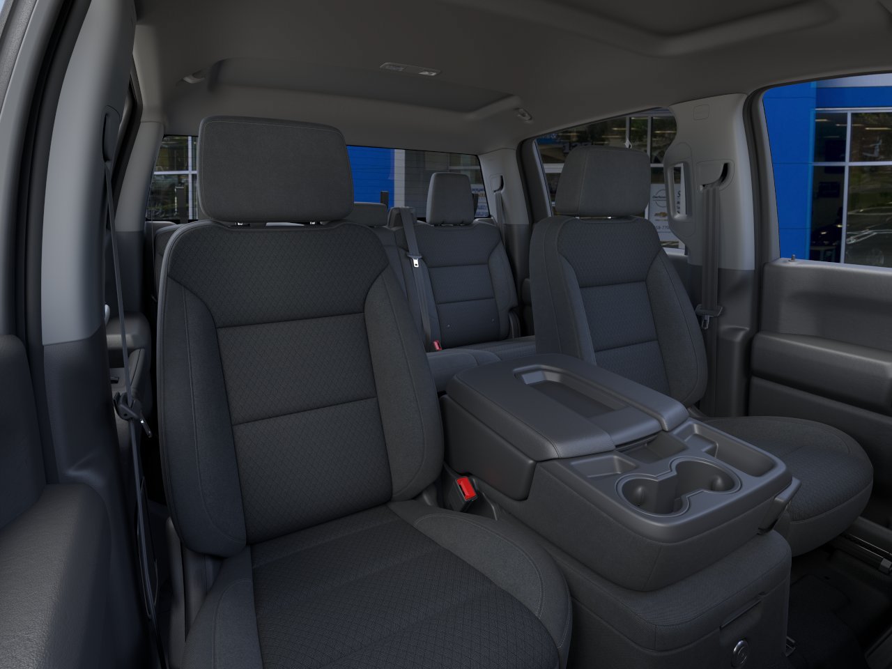 New 2026 Chevrolet Silverado 1500 Custom w/ Turbomax Blackout Package AWD/4WD image 40