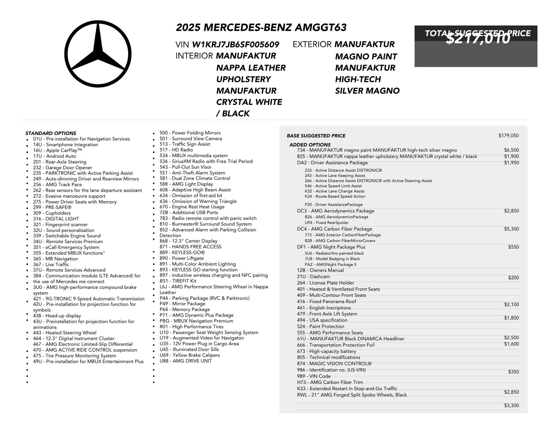 Used 2025 Mercedes-Benz AMG GT 63 image 83