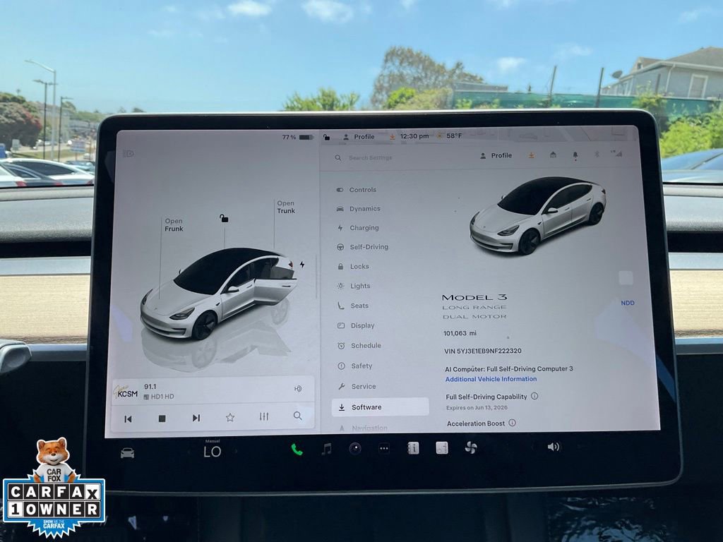 Used 2022 Tesla Model 3 Long Range AWD/4WD image 41