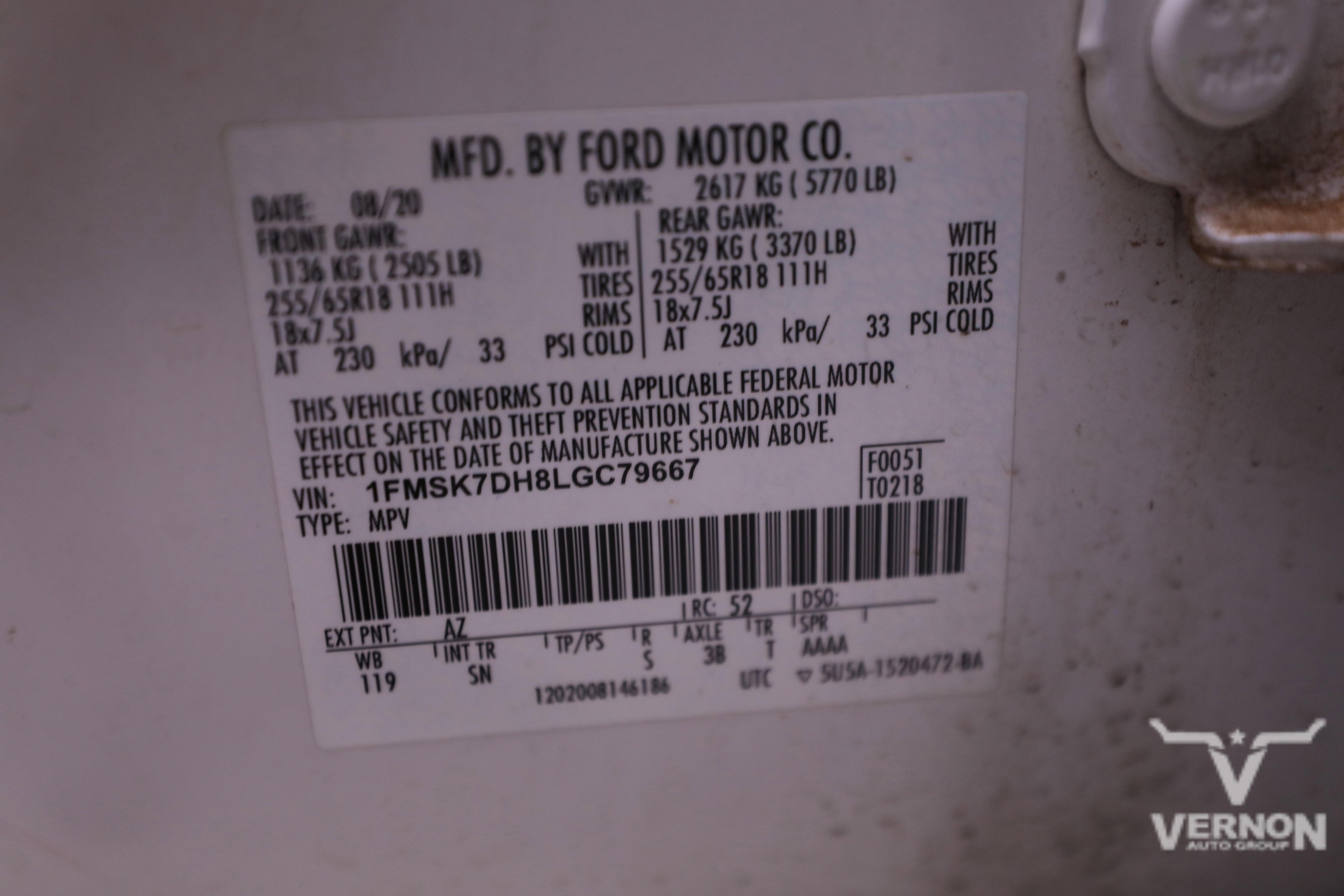 Used 2020 Ford Explorer XLT w/ Equipment Group 202A image 35