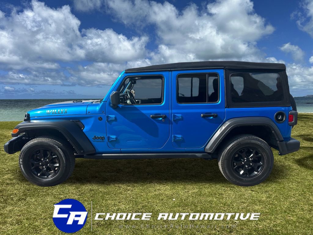 Used 2022 Jeep Wrangler Unlimited Sport image 3