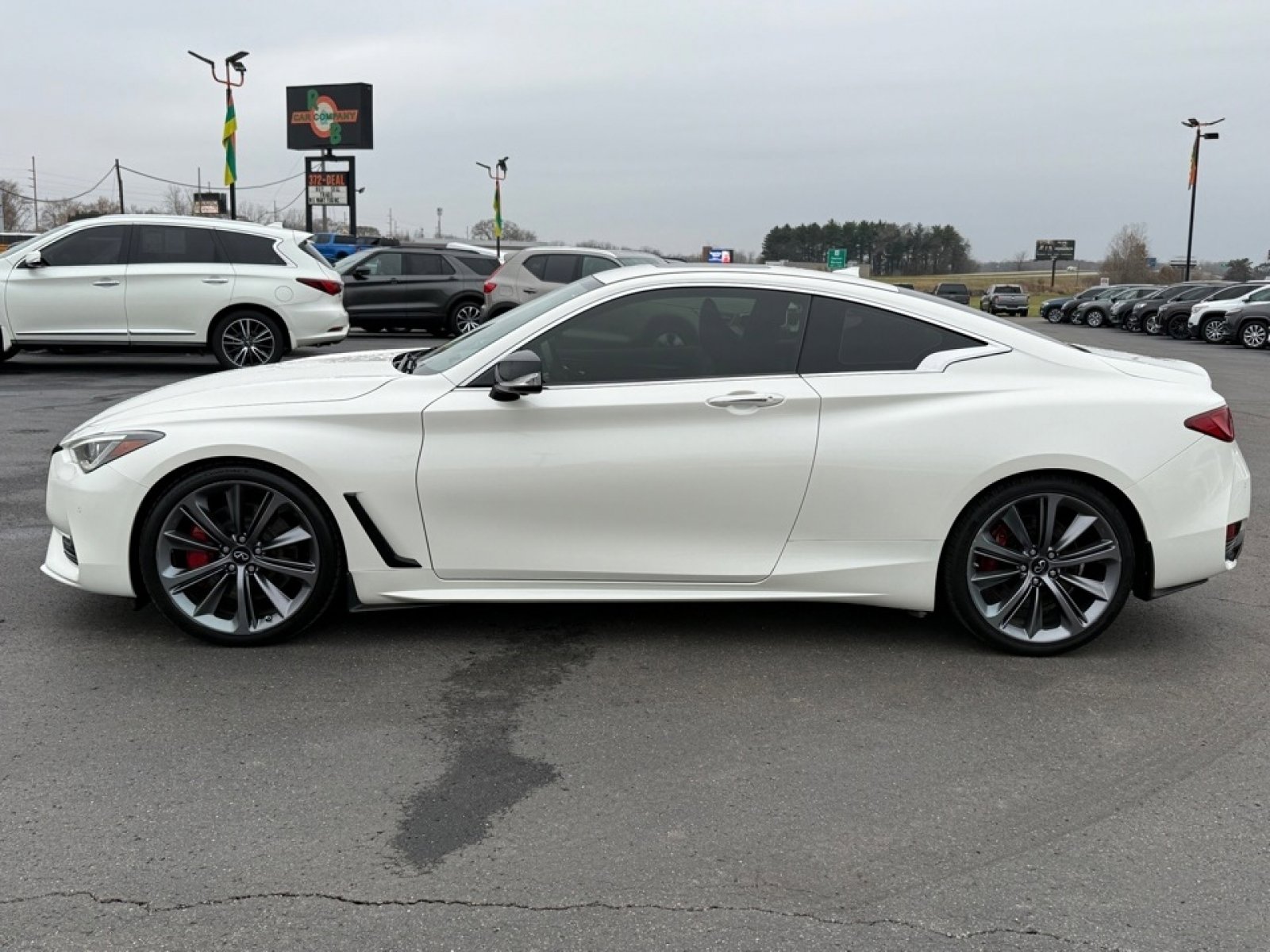 Used 2022 INFINITI Q60 Red Sport 400 w/ Proactive Package RWD image 5