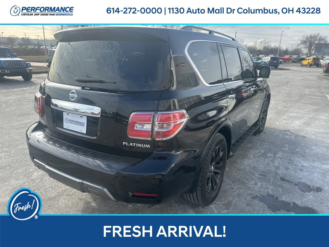 Used 2019 Nissan Armada Platinum w/ Captain's Chairs Package image 4