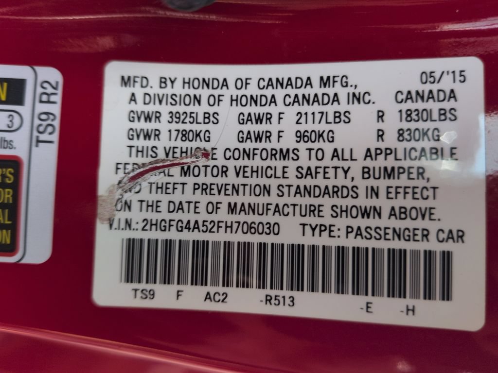 Used 2015 Honda Civic Si image 30