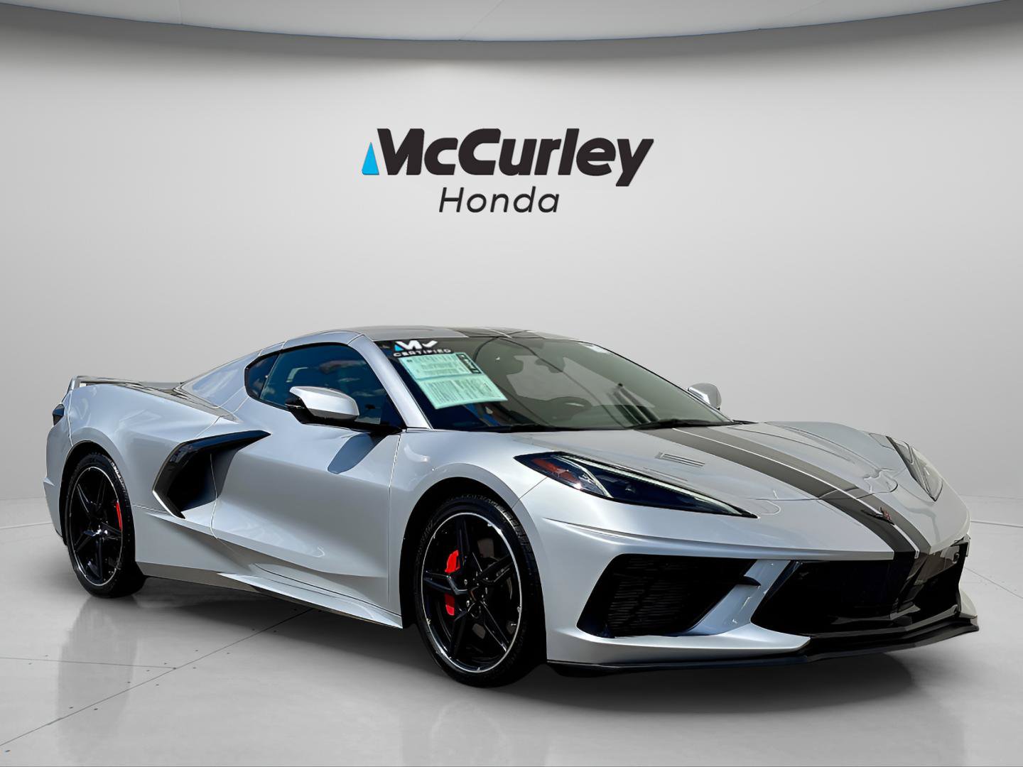 Used 2020 Chevrolet Corvette Stingray Premium Cpe w/ 3LT Preferred Equipment Group RWD image 1