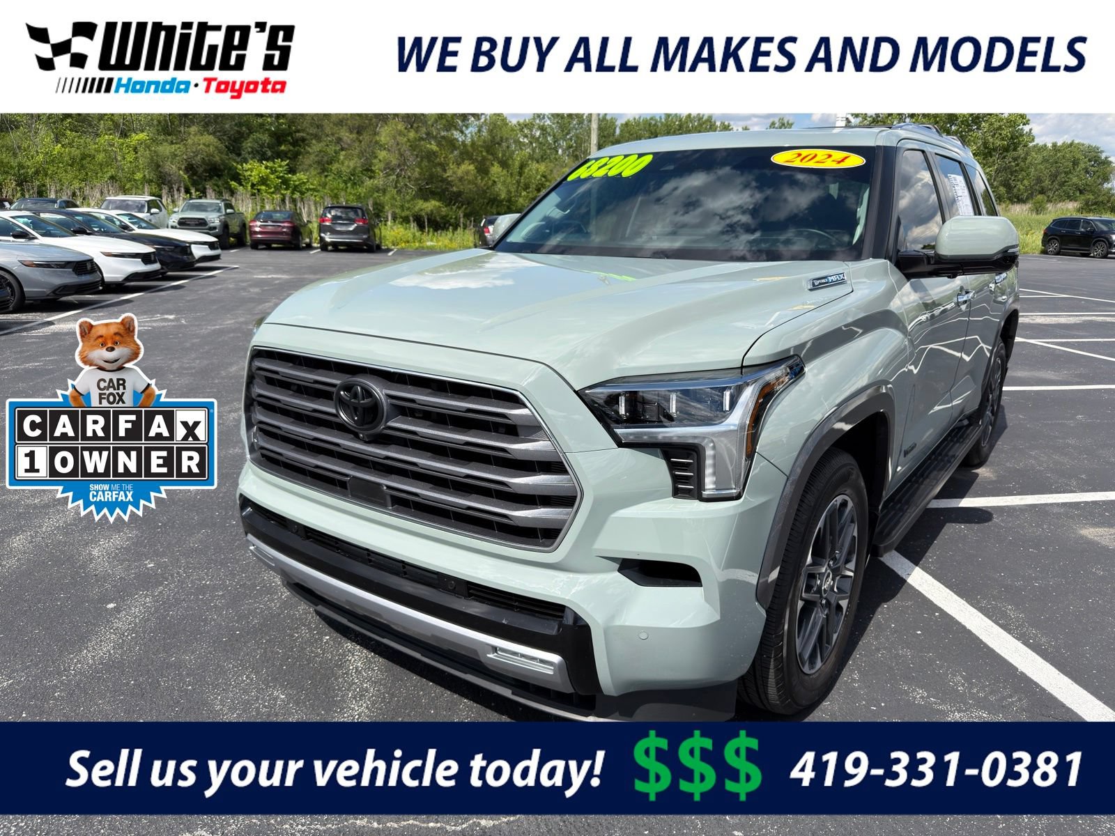 Used 2024 Toyota Sequoia Limited w/ Tow Technology Package
