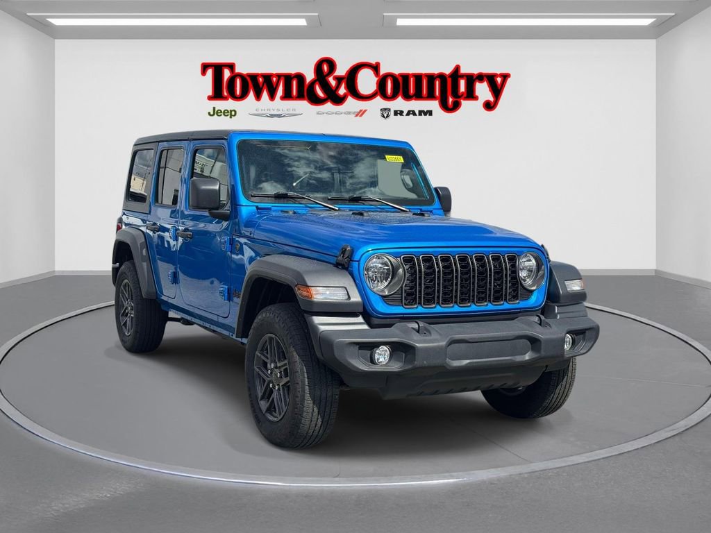 Certified 2024 Jeep Wrangler Unlimited Sport AWD/4WD image 1