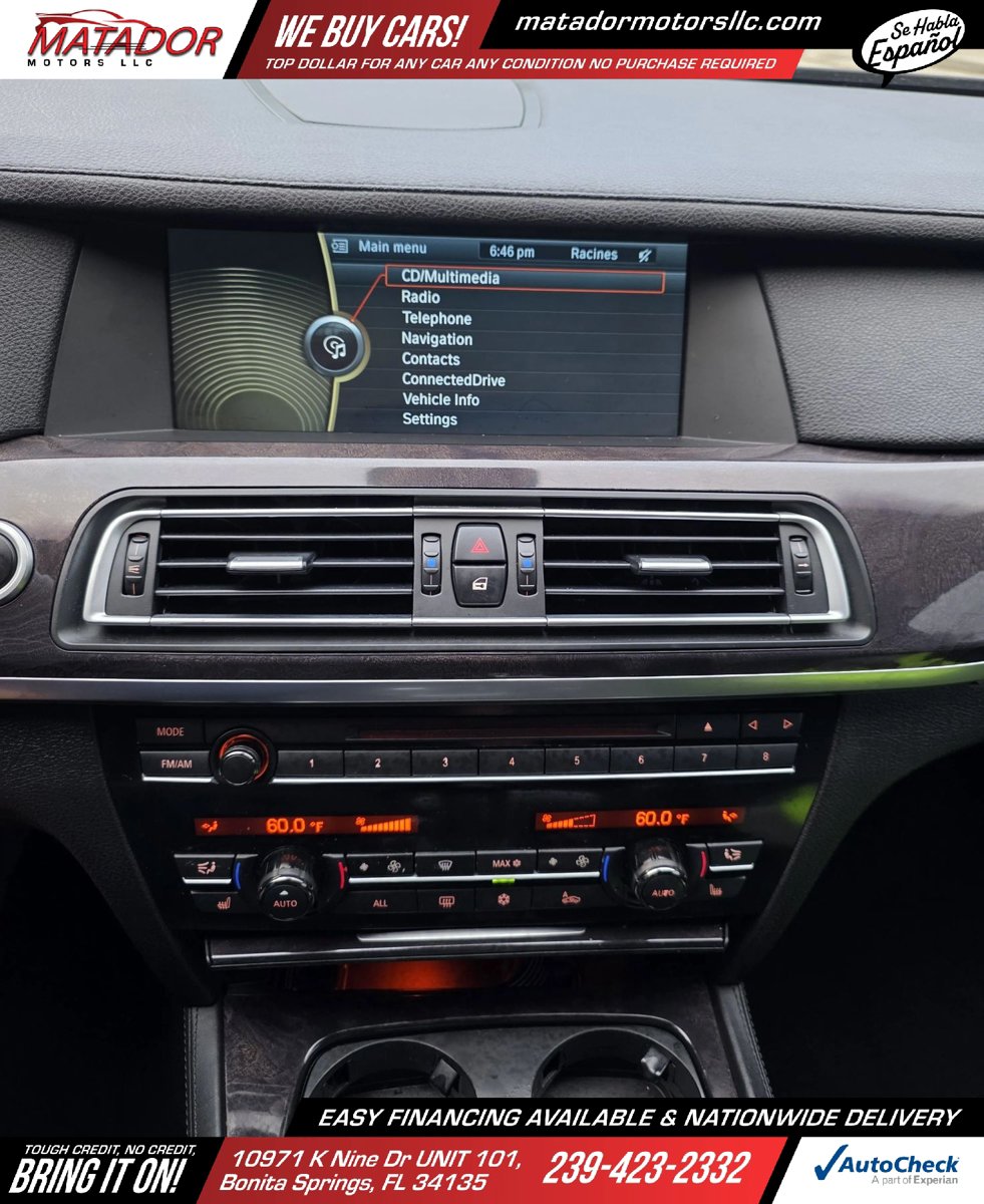 Used 2009 BMW 750i w/ Sport Pkg RWD image 19