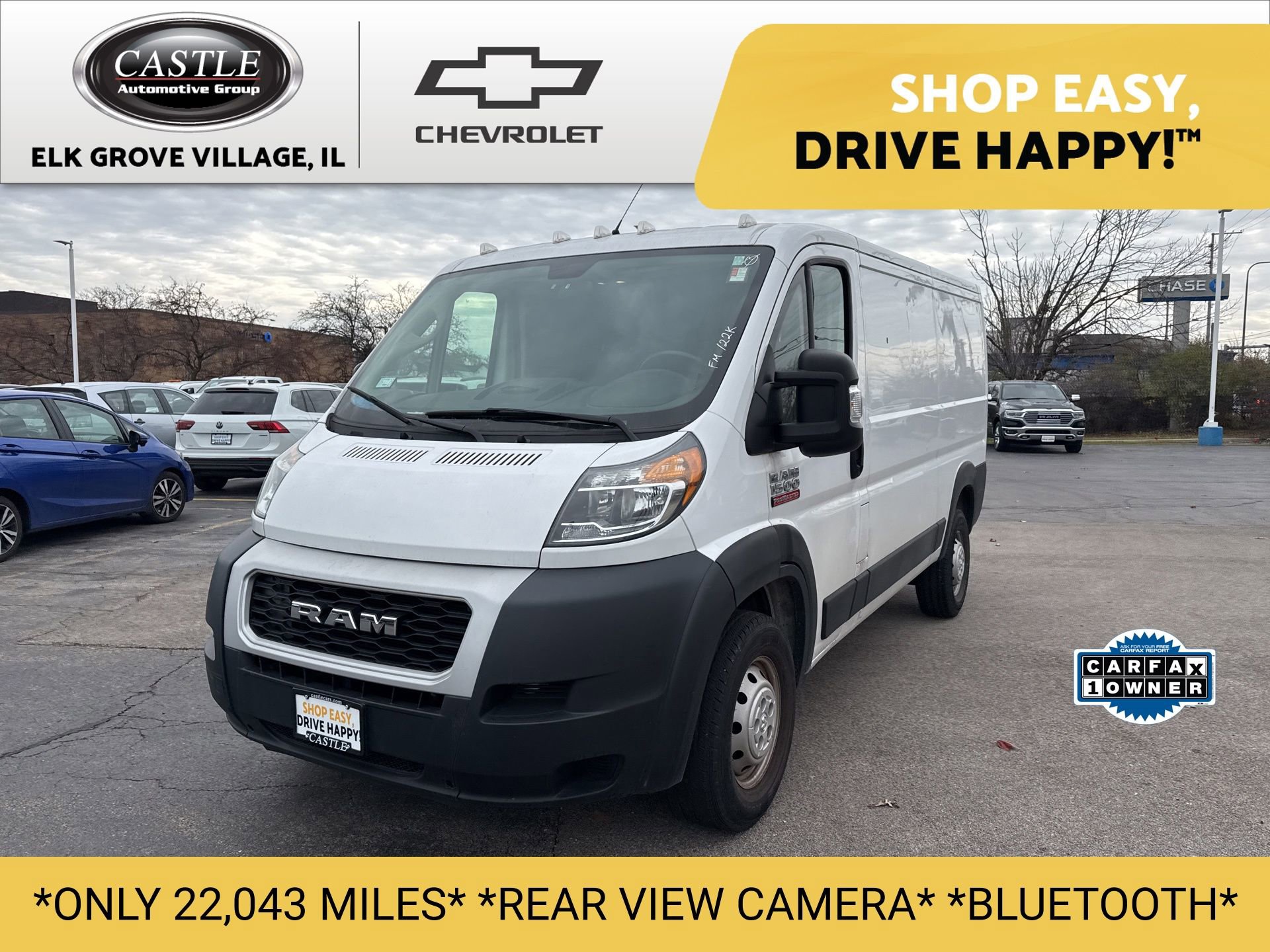 Used 2019 RAM ProMaster 1500 w/ Interior Convenience Group