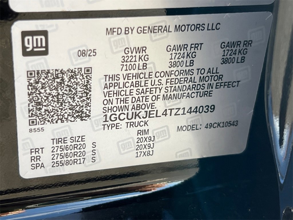 New 2026 Chevrolet Silverado 1500 High Country w/ Technology Package image 31