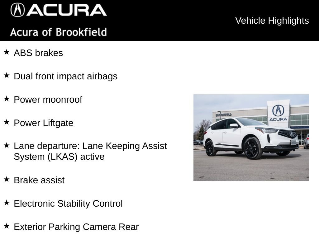 Certified 2025 Acura RDX SH-AWD image 12