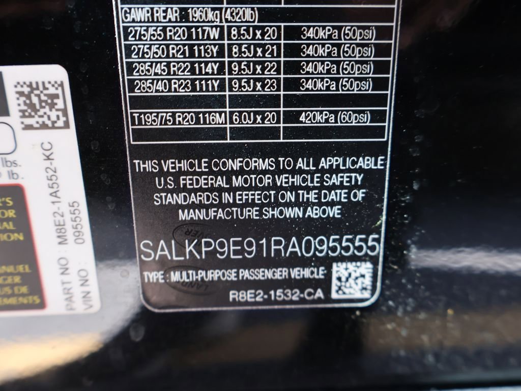 Certified 2024 Land Rover Range Rover SE AWD/4WD image 38