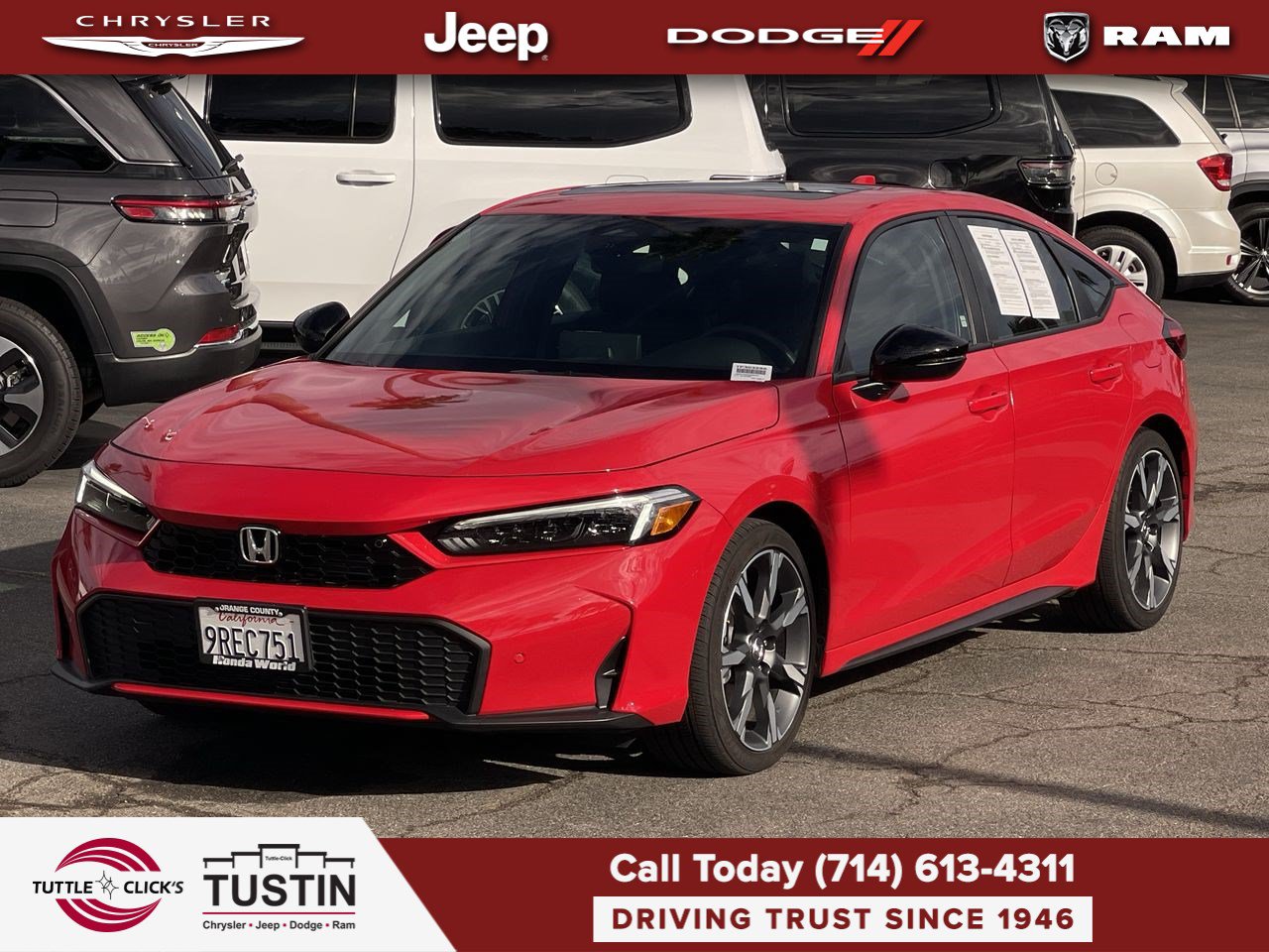 Used 2025 Honda Civic Sport Touring image 9
