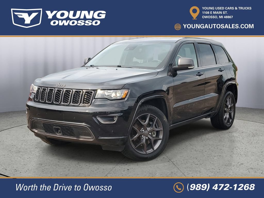 Used 2021 Jeep Grand Cherokee Limited w/ Quick Order Package 2GK 80th