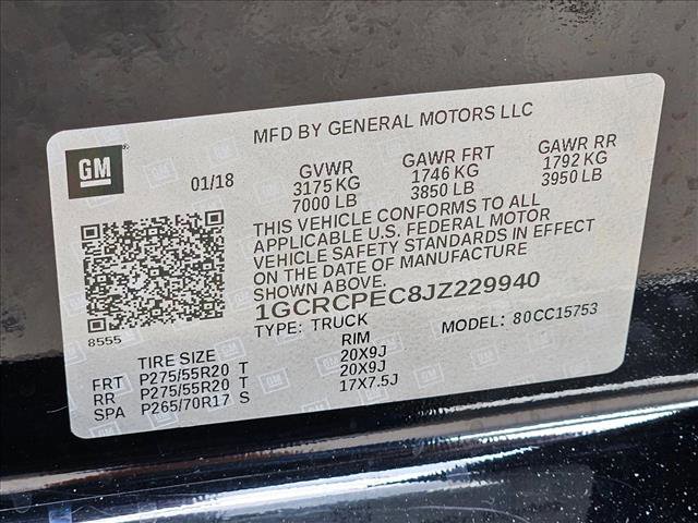 Used 2018 Chevrolet Silverado 1500 Custom w/ Texas Edition RWD image 23