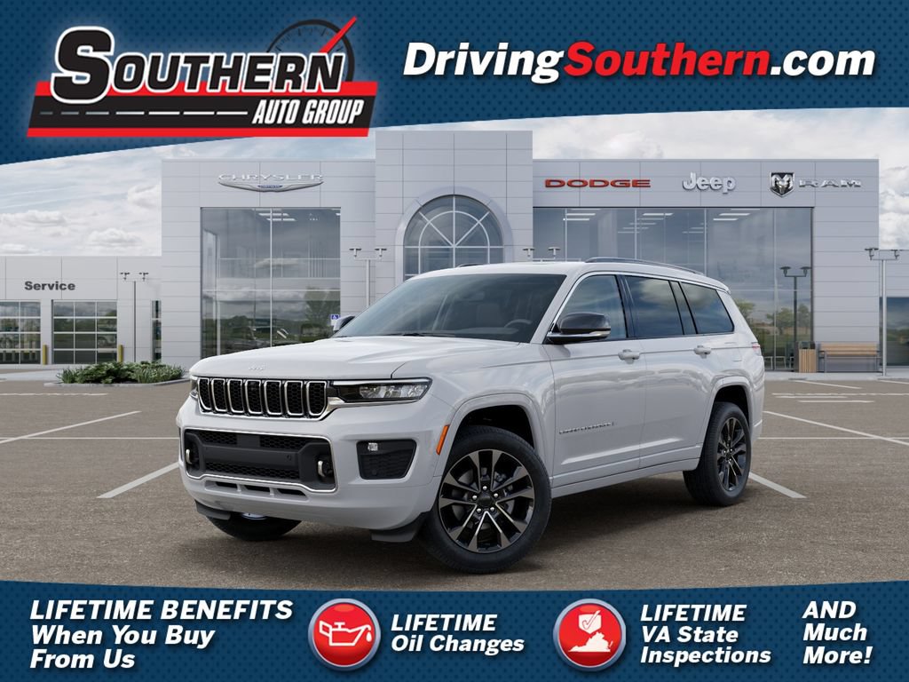 New 2025 Jeep Grand Cherokee L Overland w/ Advanced Protech Group III AWD/4WD 360° Tour