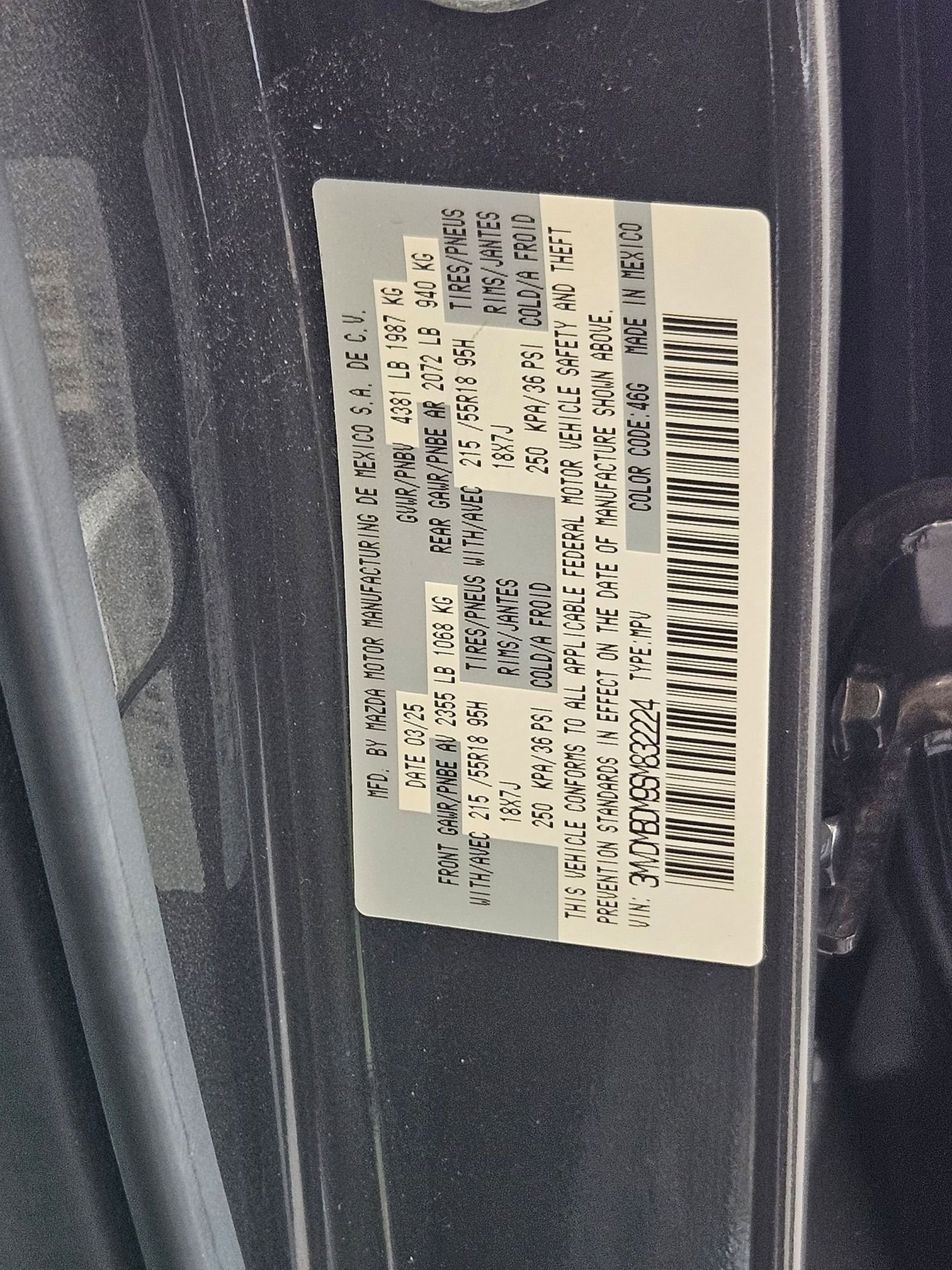 Used 2025 MAZDA CX-30 AWD 2.5 S w/ Premium Package image 31