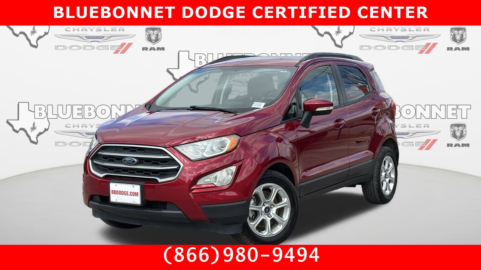 Used 2020 Ford EcoSport SE w/ SE Convenience Package