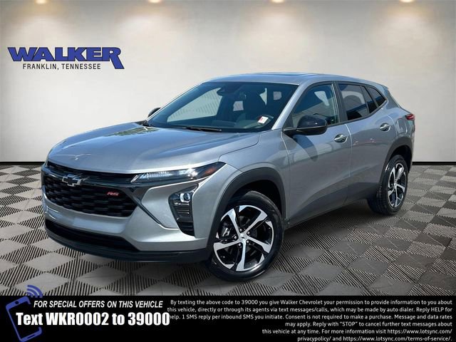 Used 2024 Chevrolet Trax RS w/ Sunroof Package