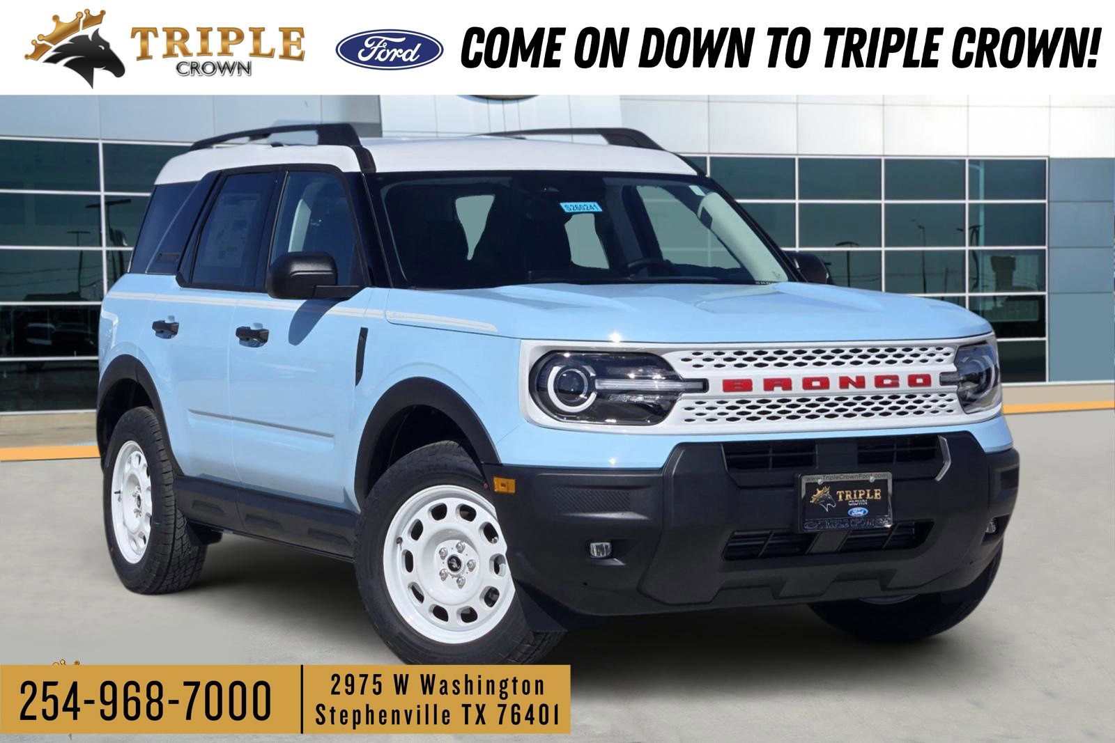 New 2026 Ford Bronco Sport Heritage w/ Convenience Package AWD/4WD image 1