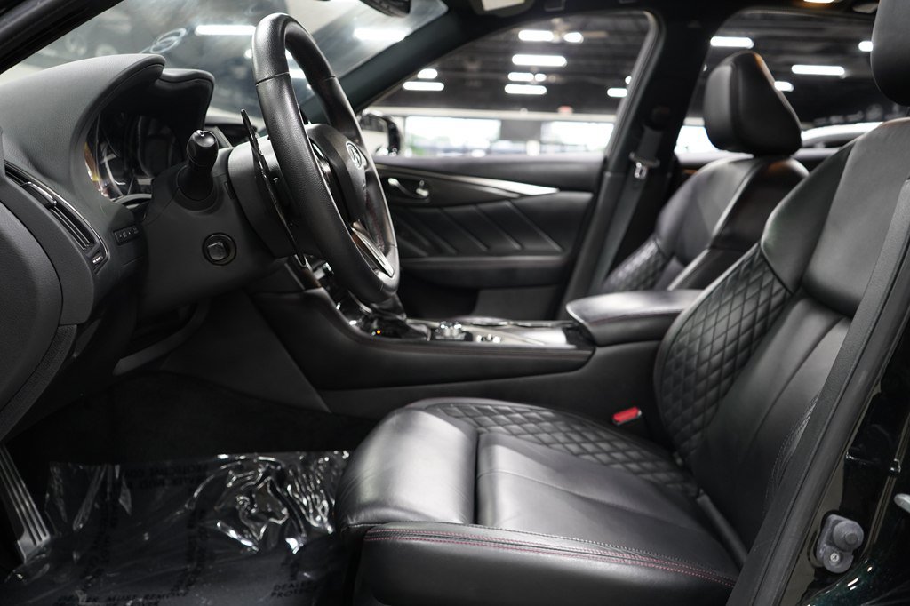Used 2023 INFINITI Q50 Red Sport 400 w/ Black Opal Edition RWD image 12