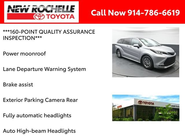 Certified 2023 Toyota Sienna XLE w/ Protection Package (TMS) FWD image 6