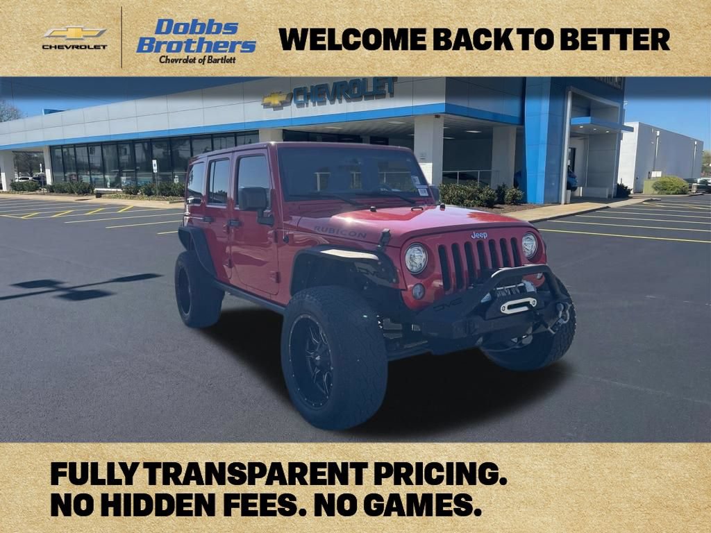 Used 2017 Jeep Wrangler Unlimited Rubicon w/ Connectivity Group AWD/4WD image 1