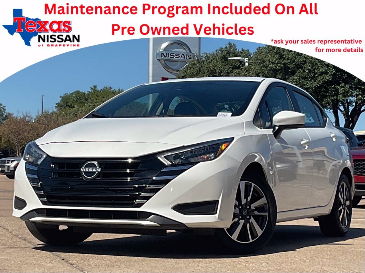 Used 2025 Nissan Versa SV FWD image 1