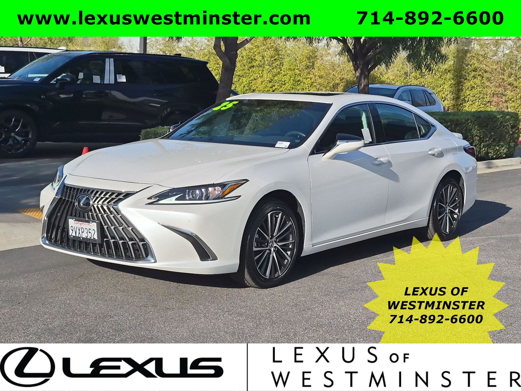 Certified 2025 Lexus ES 300h w/ Premium Package FWD image 1
