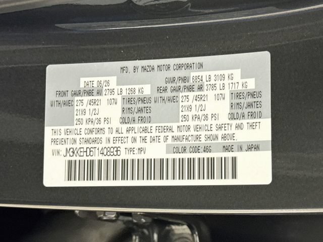 New 2026 MAZDA CX-90 3.3 Turbo w/ Premium Plus Pkg AWD/4WD image 34