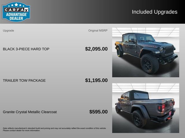 Used 2023 Jeep Gladiator Mojave w/ Trailer Tow Package image 3