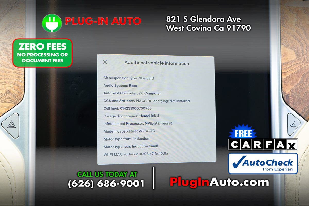 Used 2016 Tesla Model X 75D AWD/4WD image 36