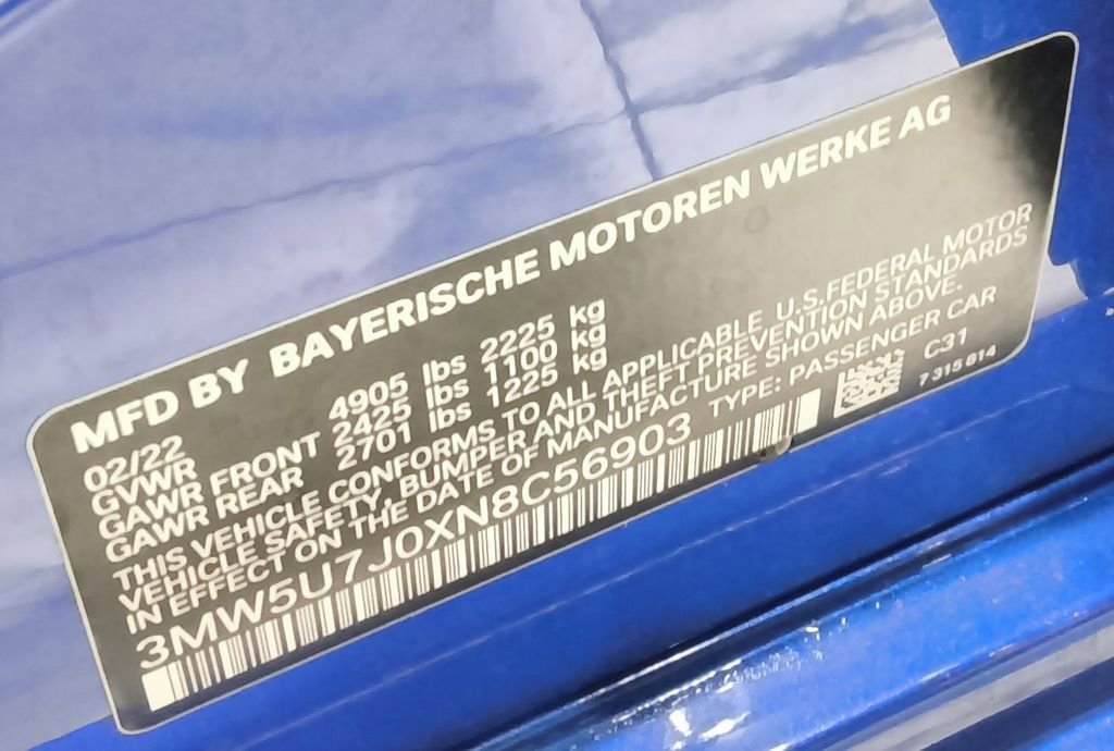 Used 2022 BMW M340i RWD image 12