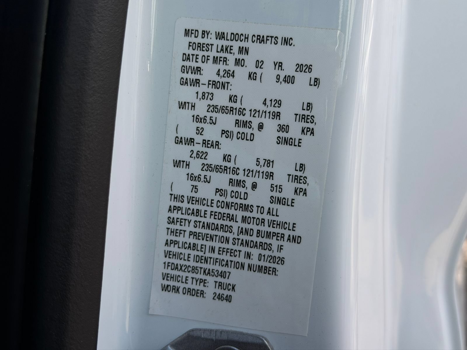New 2026 Ford Transit 350 XL RWD image 40