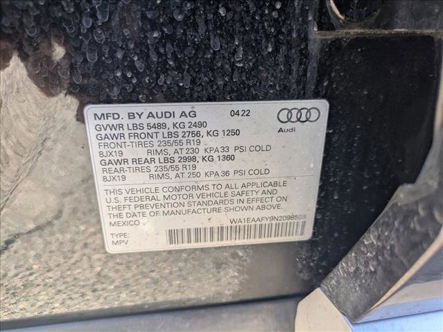 Used 2022 Audi Q5 2.0T Premium Plus w/ Premium Plus Package AWD/4WD image 17
