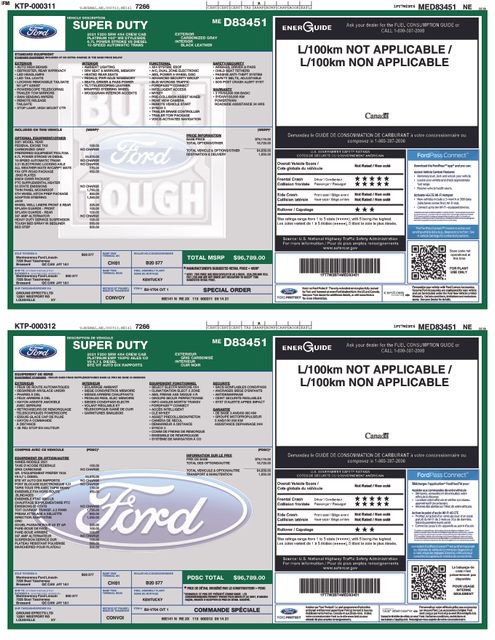 Used 2021 Ford F250 Platinum image 2