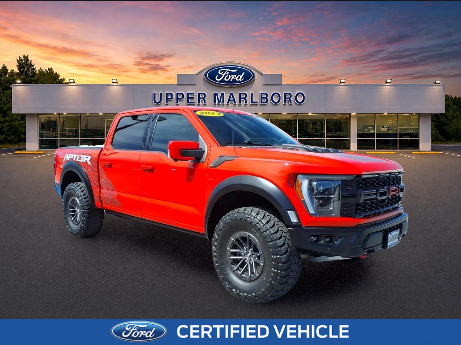 Certified 2023 Ford F150 Raptor w/ Equipment Group 802A Raptor R